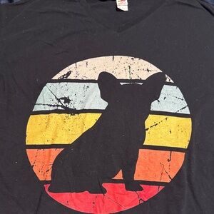 French Bulldog Black Tee Shirt